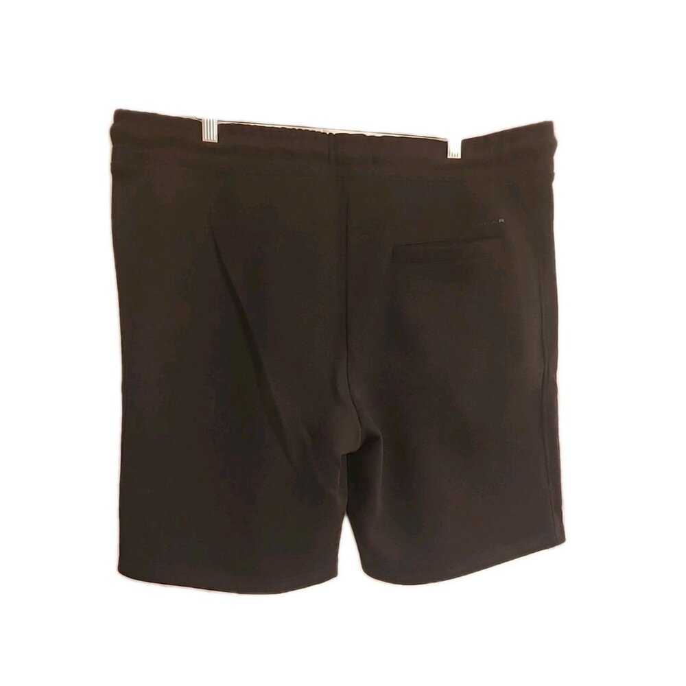 TAHARI size XL  Mens black cotton athletic casual Shorts zippered pockets zip - Picture 7 of 8
